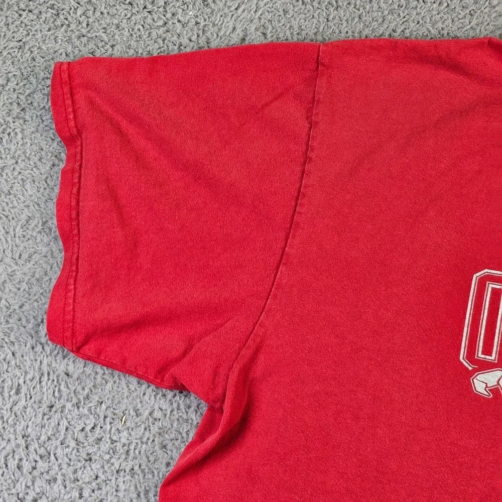 VTG Ohio State Buckeyes Shirt Mens XL Red NCAA Football Nike Big Ten Tee Y2K